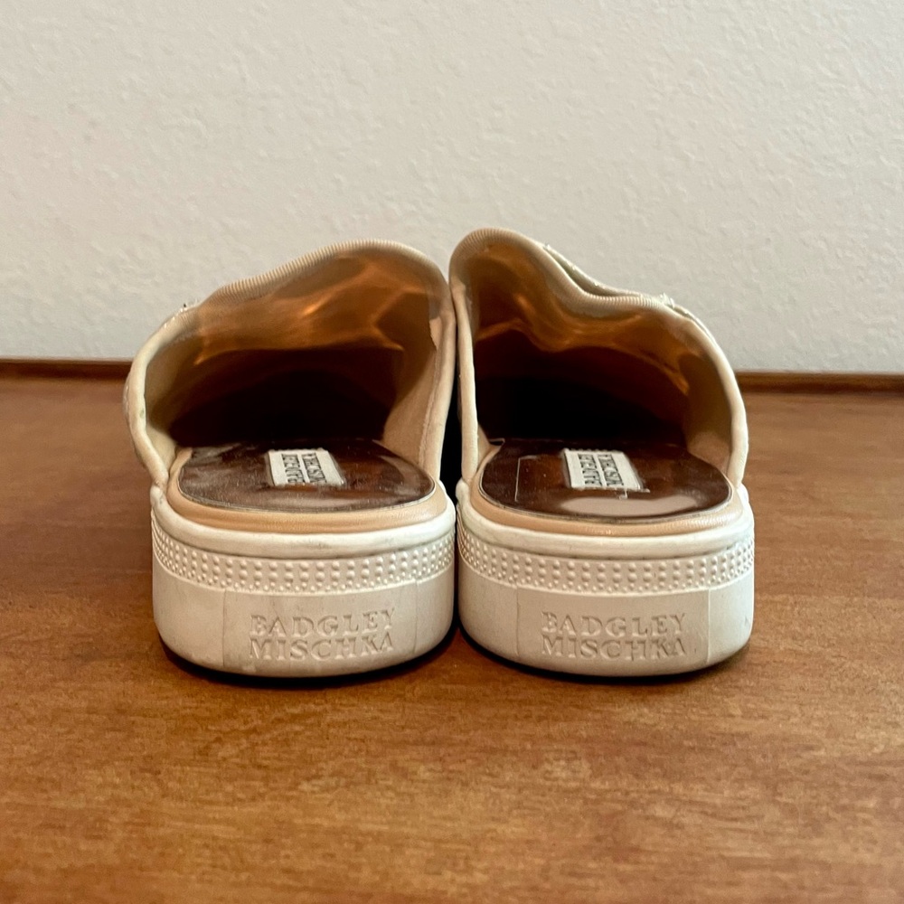 SOLDBadgley Mischka Seline Embelished Mule Slide Sneaker Size 9 - Picture 12 of 15